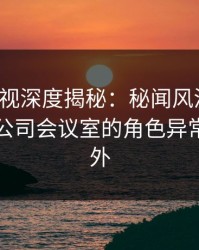 香蕉影视深度揭秘：秘闻风波背后，明星在公司会议室的角色异常令人意外